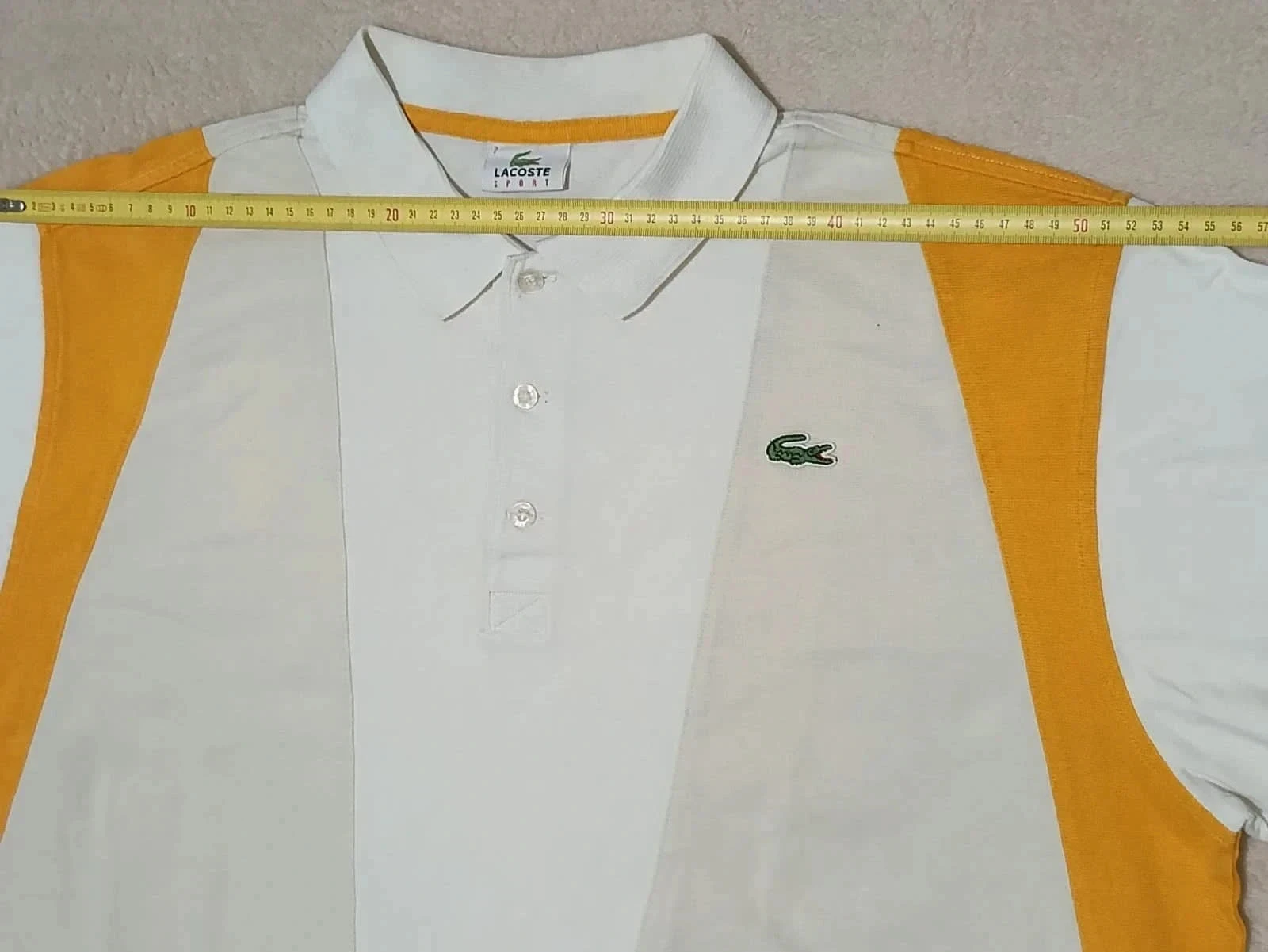 Polo Lacoste sport vintage Tamanho 7 – photo 19